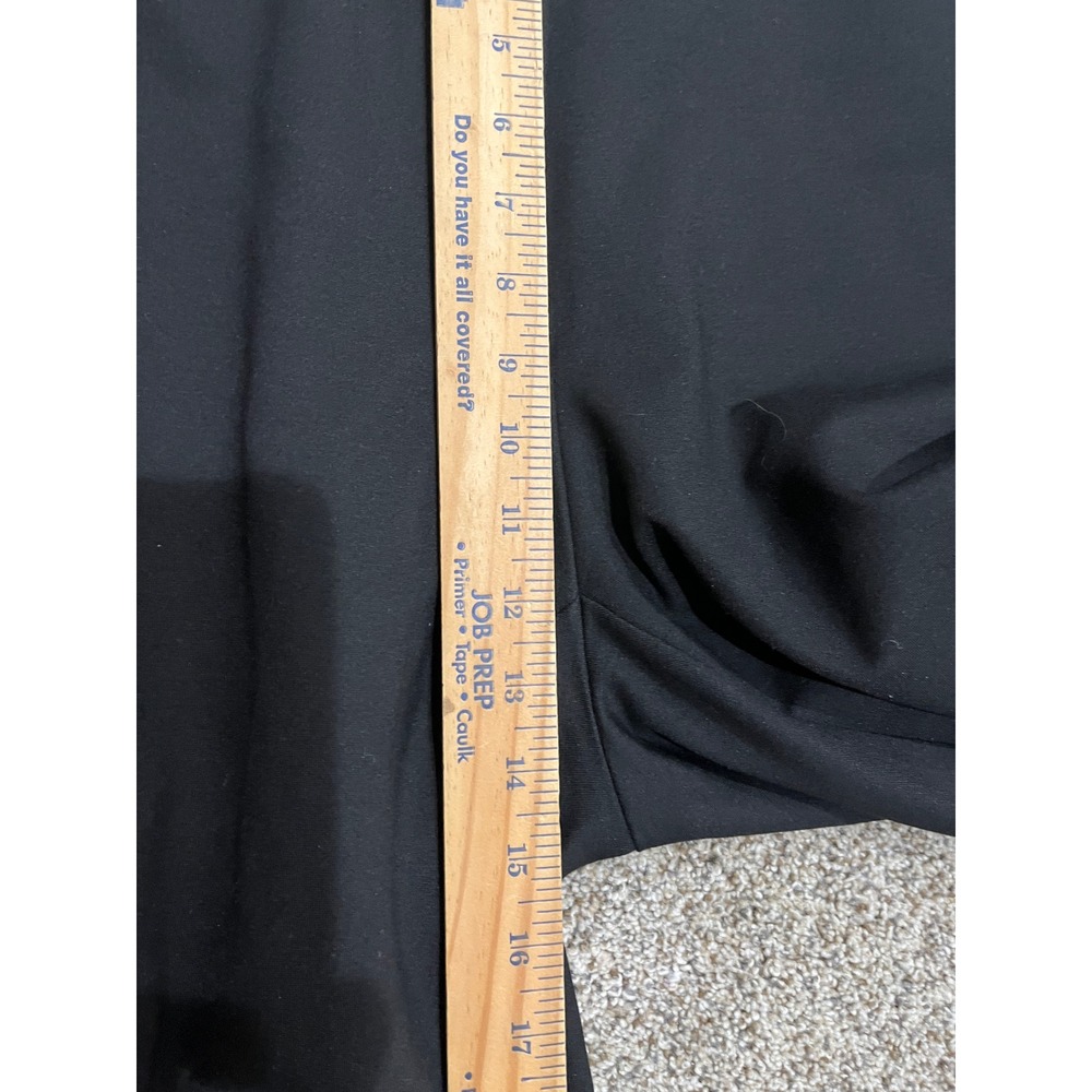 Eileen Fisher Black Tencel Blend Wide Leg Crop Pants Womens Size Large TJX - Picture 6 of 8